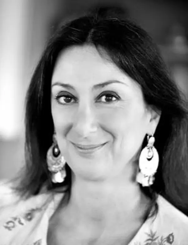 Portrait of Daphne Caruana Galizia, Journalist