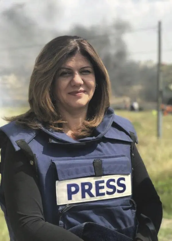 Portrait of Shireen Abu Akleh, Journalist